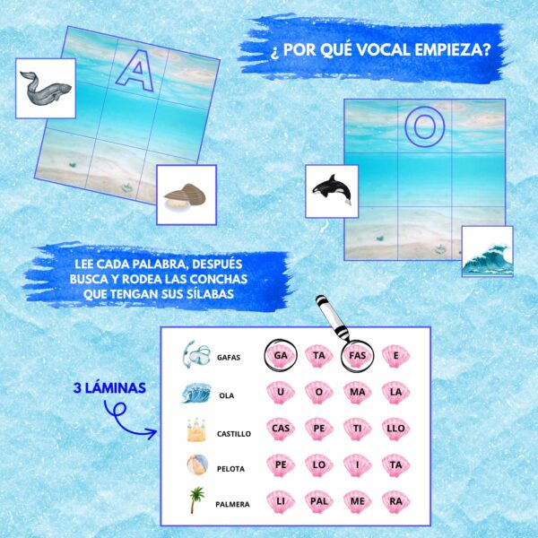 Pack lectoescritura verano - Imagen 3
