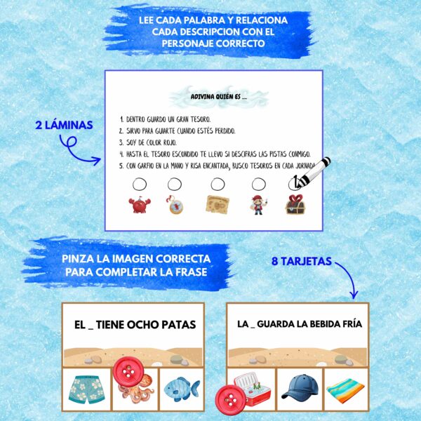 Pack lectoescritura verano - Imagen 4