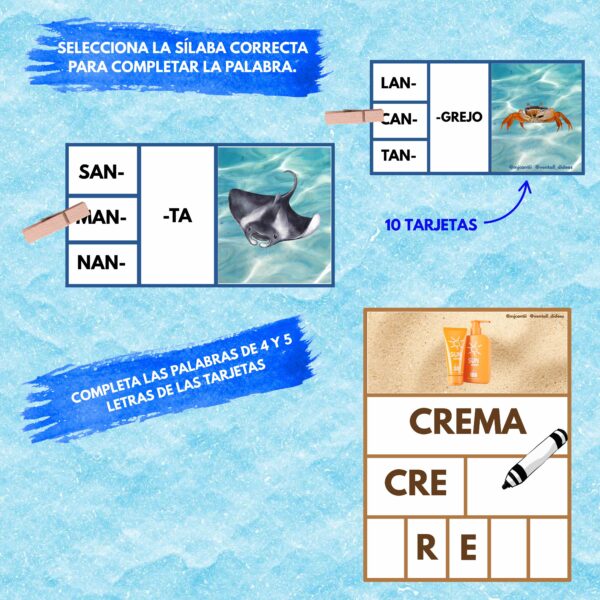 Pack lectoescritura verano - Imagen 5