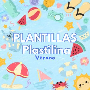 Plantillas plastilina de verano