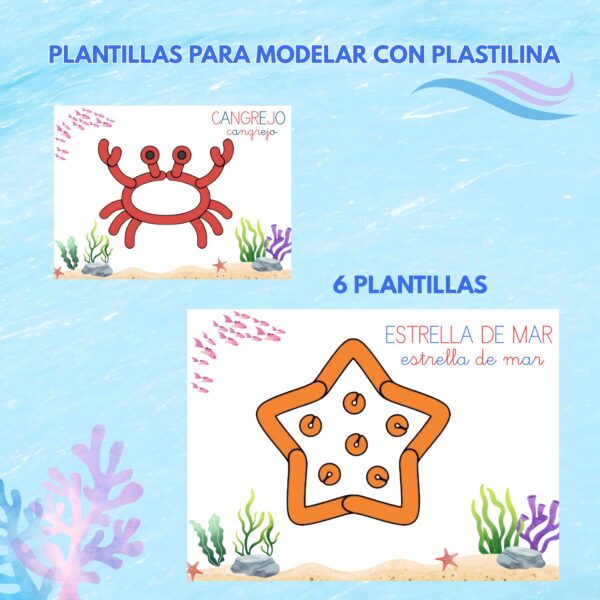 Plantillas plastilina de verano - Imagen 2