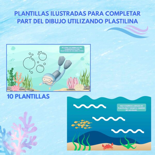 Plantillas plastilina de verano - Imagen 3
