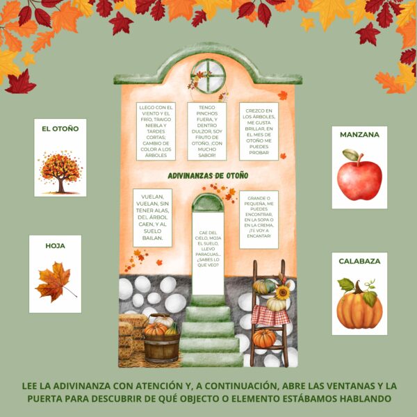 Casa de las adivinanzas de otoño - Imagen 2